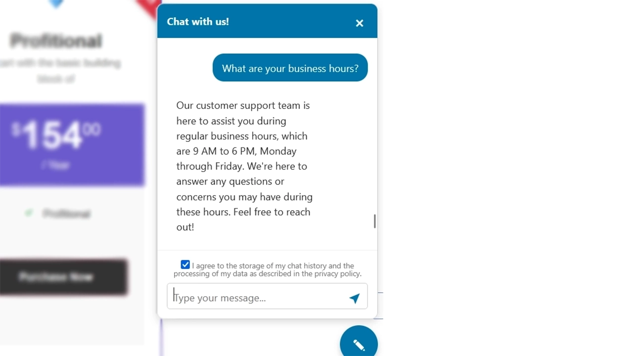 Always-On Customer Support: Ava SmartChat is a tireless and always-on assistant for your business, ready to answer customer questions 24/7.