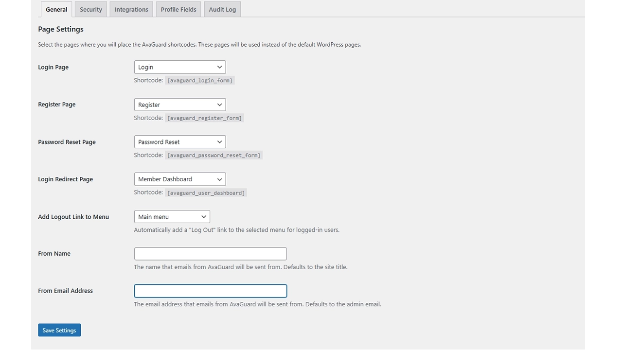 Easy Setup & Configuration: Get started in minutes. The setup wizard automatically creates all necessary pages , and the settings panel allows you to easily assign them using shortcodes.