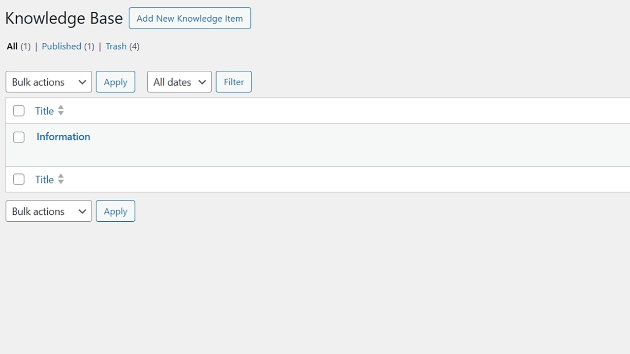 Build Your Intelligent Knowledge Base: Create a powerful knowledge base by adding articles and important information. The AI uses this data to provide answers tailored to your business.